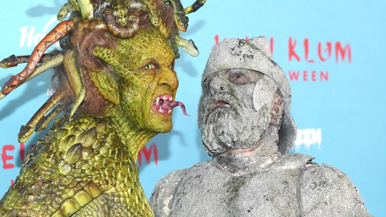 Heidi Klum reveals Halloween costume as Medusa
