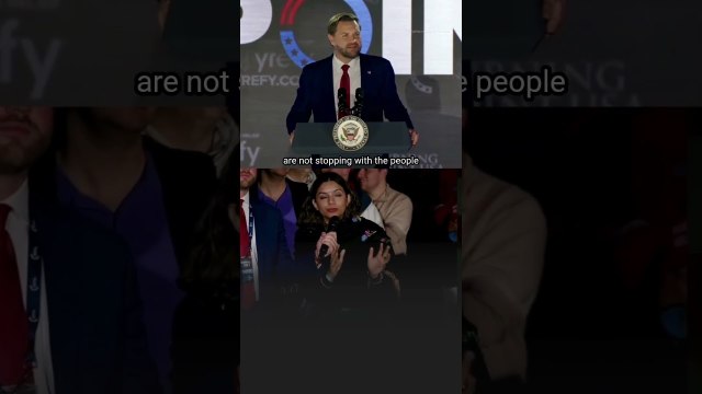 Why did you sell us a dream? Student questions JD Vance on immigration policies