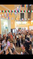 Pizza   Bella Ciao   an entire street vibing _ CHILLS._Tag your travel buddy and tell them it_s time for an Italian getaway_ ✈️🍕🎶__📍Italy