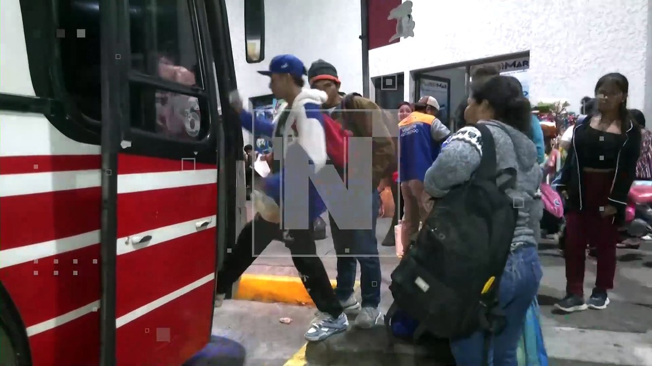 pasajeros viaje feriado