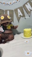 Happy birthday cute baby