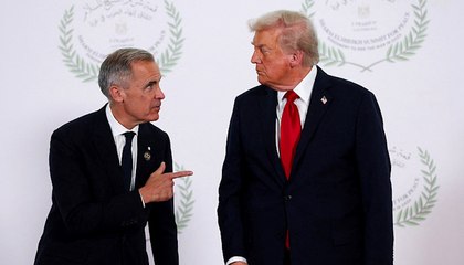 Canadian PM Mark Carney apologises to US President Trump in S Korea over Reagan ad row