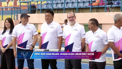 4 ikon sukan negara jayakan program Larian King's Baton