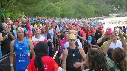 Josh Ferris juara Ironman 70.3 Langkawi 2025