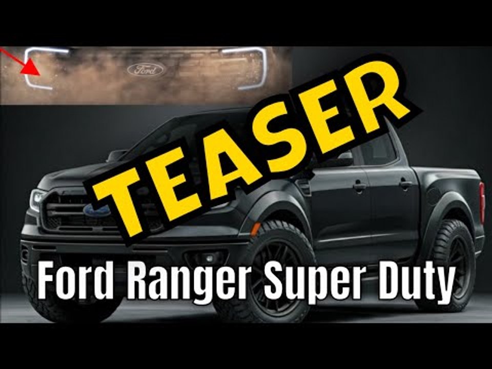 Teaser: 2026 ford ranger super duty – das arbeitstier der zukunft? | erste infos
