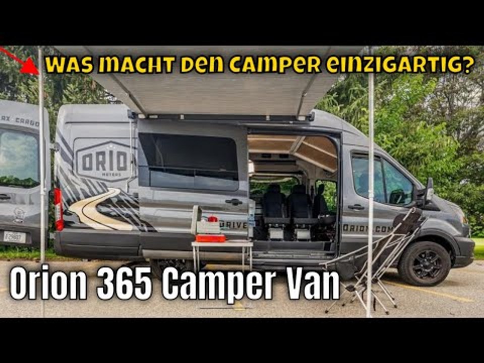 Orion 365: Agiler Camper Van für Alltag und Abenteuer | die Fakten