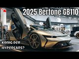 2025 Bertone GB 110: irrer 1.115 PS Supersportler mit R8-V10 | die Fakten
