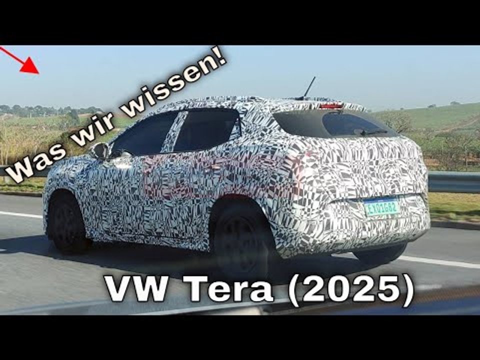 Teaser | WW Tera: Das neue Mini-SUV für Südamerika von Volkswagen