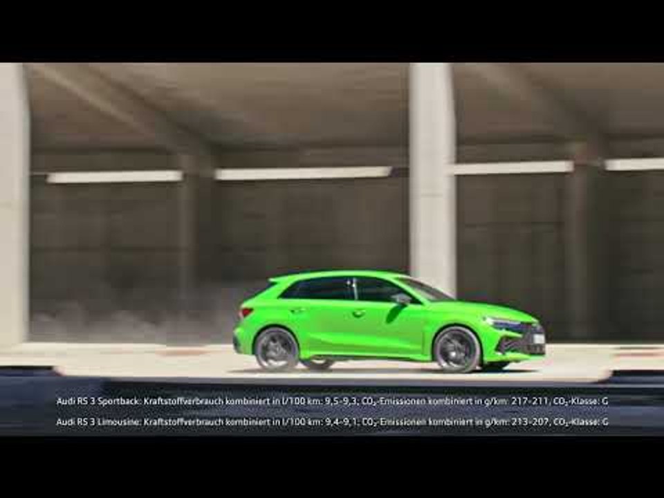 2024 Audi RS 3 (8Y): Facelift-Update, aber weiter 400 PS & 500 NM