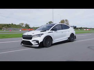 Skoda Enyaq RS | ein Elektro-Škoda als Rallye-Konzept "Race" mit 250 KW