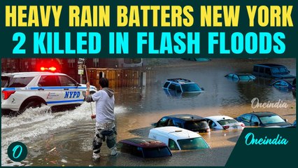 NYC BREAKING:New York City DROWNS After Record Rainfall Turns Subways Into Rivers;2 Confirmed Dead
