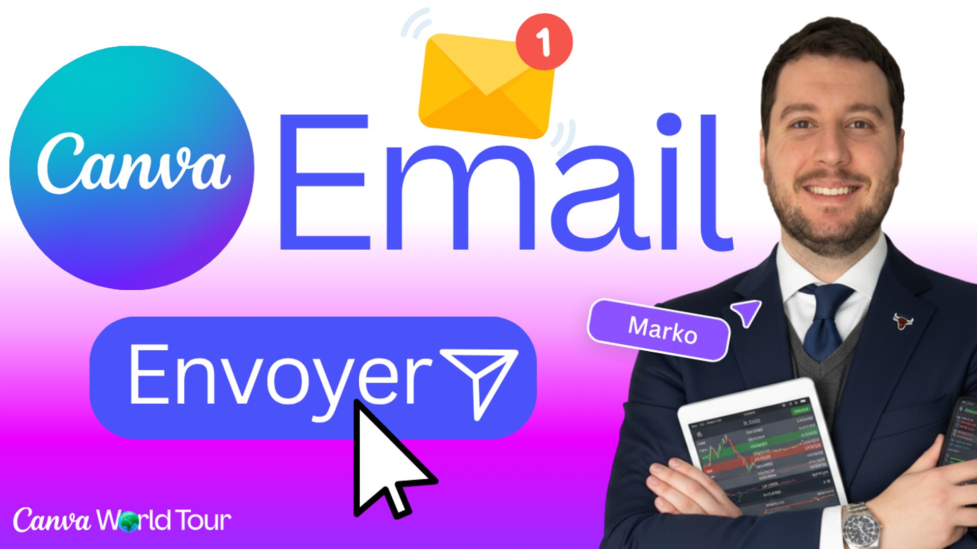 ⁣Canva Email, créer et envoyer sa Newsletter sur Canva