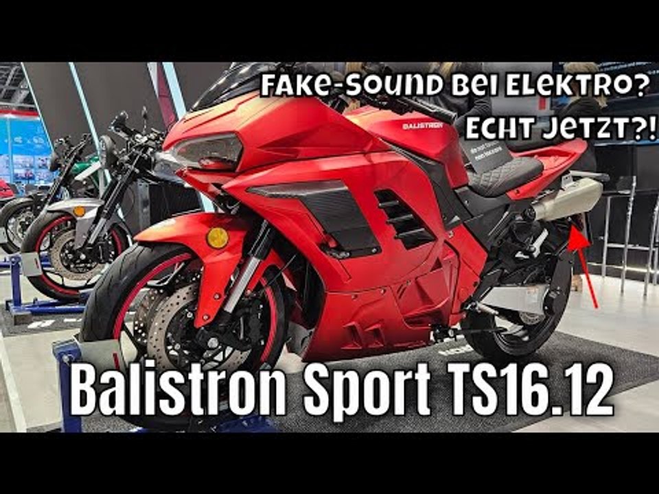 2025 Balistron Sport TS16.12: Elektro-Power mit Fake-Sound | die Fakten
