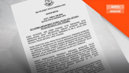 Pemandu treler maut di Jalan Lipis–Kechau