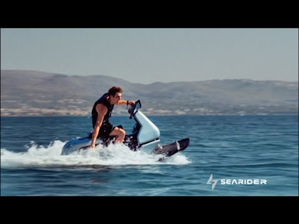 Seacruiser by Searider: Wasser-E-Bike mit 55 km/h und 44 KW Leistung
