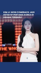 Kim Ji-won Jadi Detektif Wanita Pertama Korea di Drama Baru “Detektif Park Mi-ok” 🔍