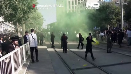 Dizaines de milliers d’ultra-orthodoxes manifestent à Jérusalem contre la conscription en Israël