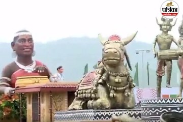 गुजरात में दिखी छत्तीसगढ़ के संस्कृति की झलक