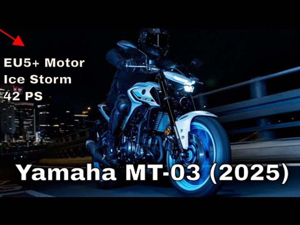 Yamaha MT-03 (2025): Hyper Naked Update mit neuer Technik und frischem Look