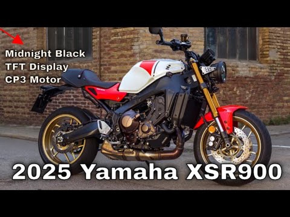 Yamaha XSR900 (2025): Mehr Style, mehr Power, mehr Heritage