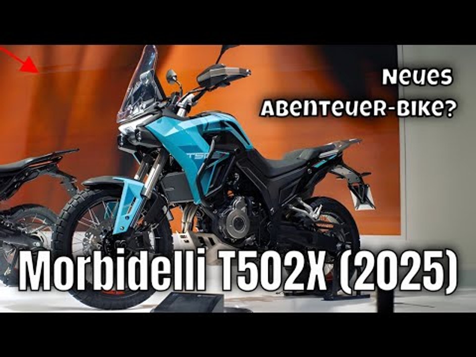 Morbidelli T502X (2025) – Die neue Reiseenduro im Check | technische Details & Daten