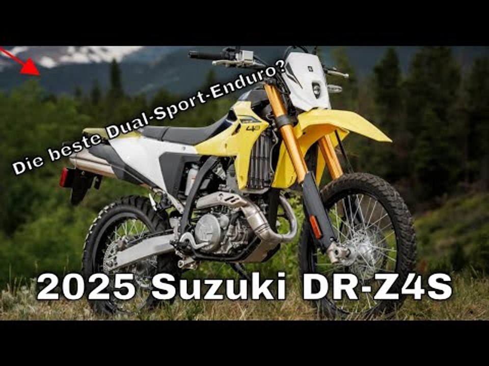 2025 Suzuki DR-Z4S: Die perfekte Enduro für Straße & Offroad!