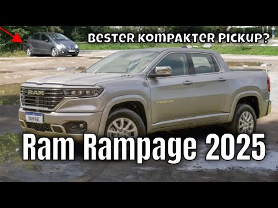 Ram Rampage 2025 – Der kompakte Pickup, den Europa und die USA vermissen!