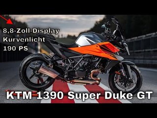 KTM 1390 Super Duke GT 2025: Mehr Power und Komfort fürs Touring