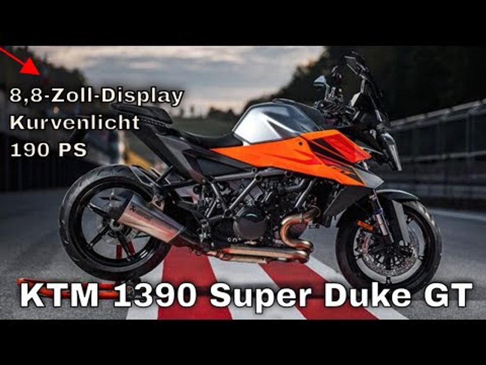 KTM 1390 Super Duke GT 2025: Mehr Power und Komfort fürs Touring