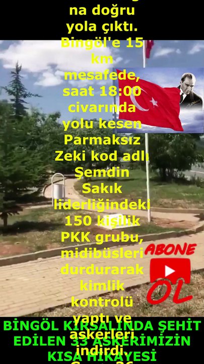 33 Silahsız Türk Askerinin Şehit Edilişi