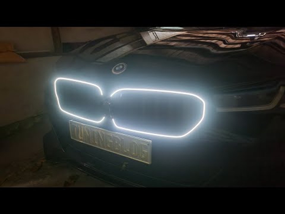 BMW 5er (G30/G31 LCI) |  „Iconic Glow“ G60 Style LED-Nieren (Frontgrill) umrüsten