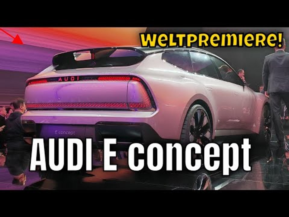 Revolution in China: Das AUDI E concept begeistert Shanghai | XXL-Details zum Star