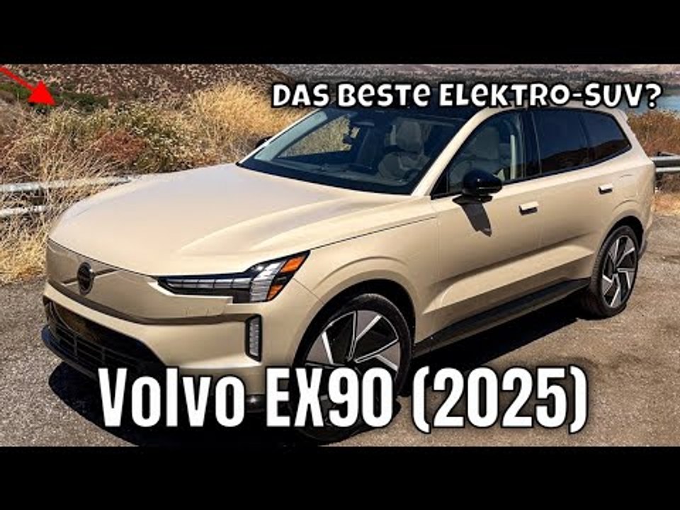 Volvo EX90 (2025): Vollelektrisches Luxus-SUV mit 517 PS | wichtige Fakten