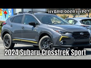 2024 Subaru Crosstrek Sport: Hybrid mit Allrad - das sind die Meinungen | alle Fakten