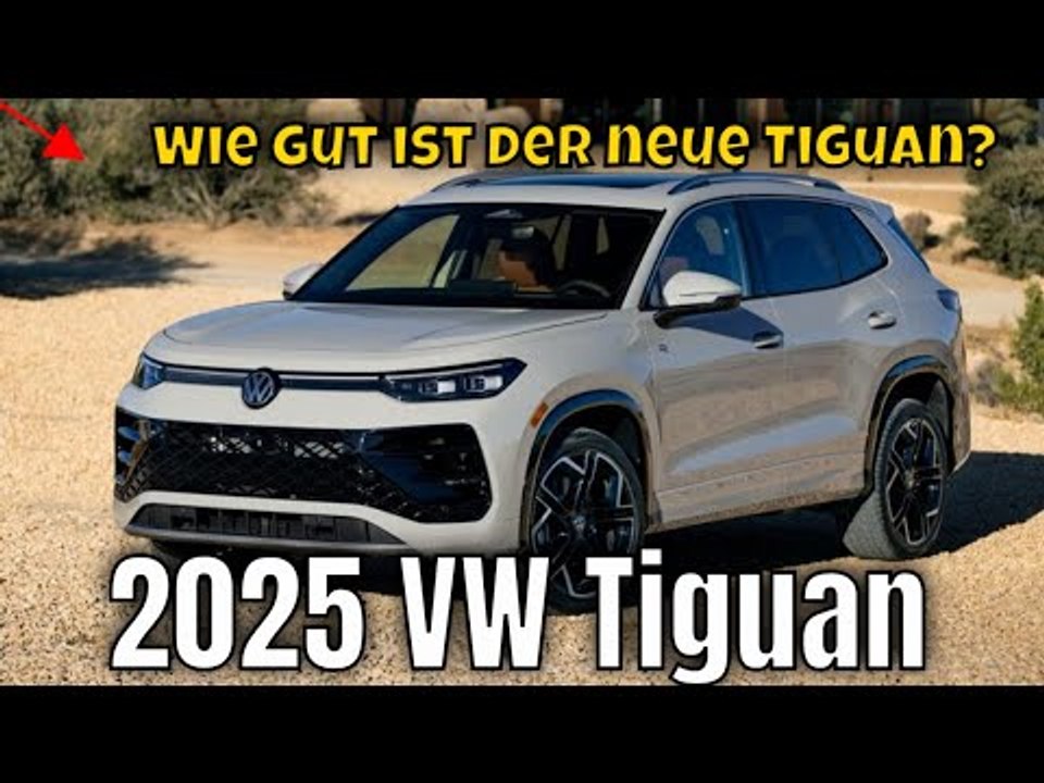 Weltpremiere: 2025 VW Tiguan (US-Version): Alles, was du wissen musst | die Fakten