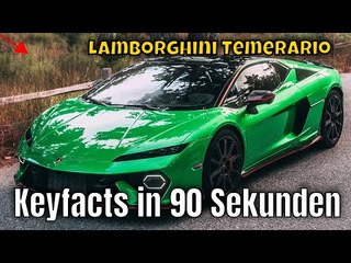 Lamborghini Temerario: Hybrid-Power mit 920 PS | die Keyfacts