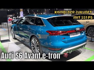 Elektro-Kraftpaket mit 551 PS: Audi S6 Avant e-tron im Check | alle Fakten