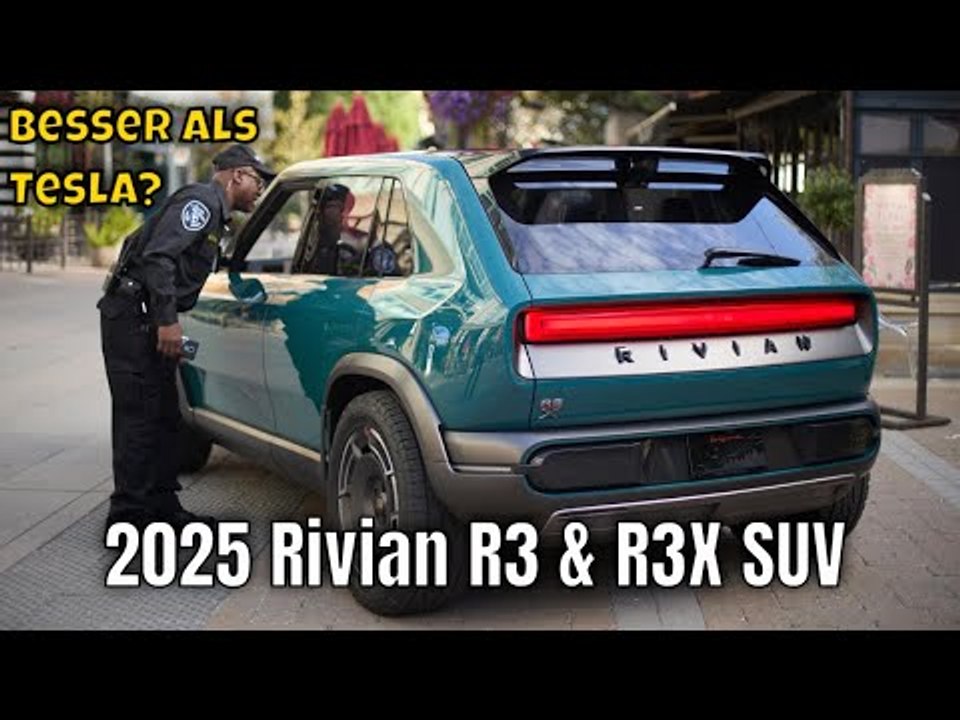 2025 rivian r3 & r3x: das elektroauto von morgen | alle bisherigen fakten