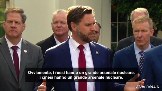 Vance: Test nucleari cruciali per sicurezza nazionale Usa