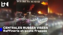 L'Ukraine a frappé violemment la Russie la nuit — plusieurs centrales et raffineries clés touchées