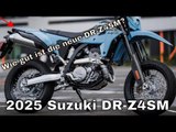 2025 Suzuki DR-Z4SM: 398 ccm, 154 kg, A2-freundlich | technische Details