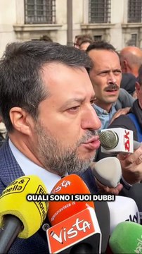 Salvini - Il Ponte è un’opera che l’Italia e il mondo attendono da troppo tempo. (31.10.25)