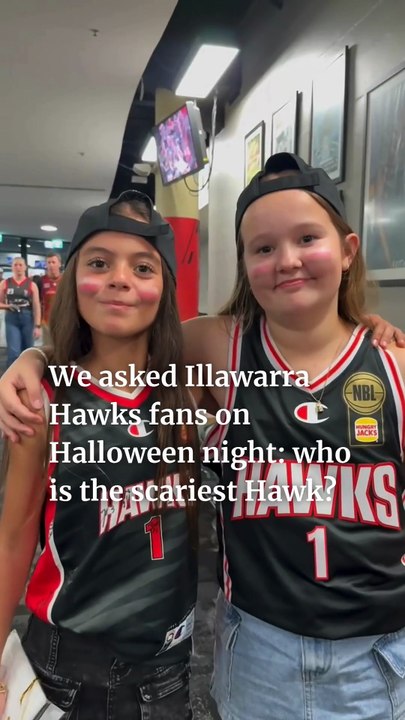 We asked Illawarra Hawks fans on Halloween night: who is the scariest Hawk?