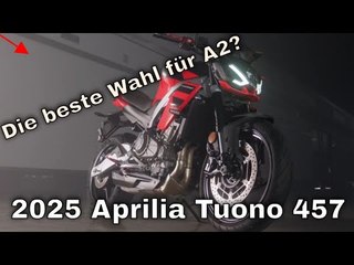 Aprilia Tuono 457: Das perfekte A2-Naked Bike für 2025 | technische Details