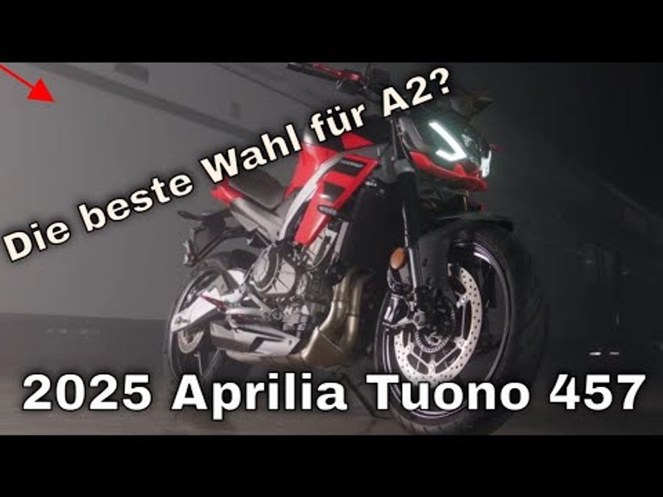 Aprilia Tuono 457: Das perfekte A2-Naked Bike für 2025 | technische Details