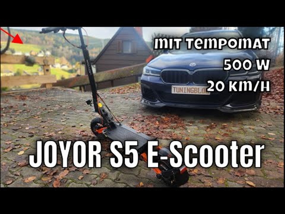 2025 JOYOR S5 E-Scooter Produktvorstellung | Verarbeitung, Leistung, technische Details