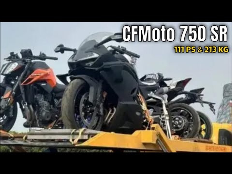 CFMoto 750 SR: starke 111 PS China-Supersportler für 2025