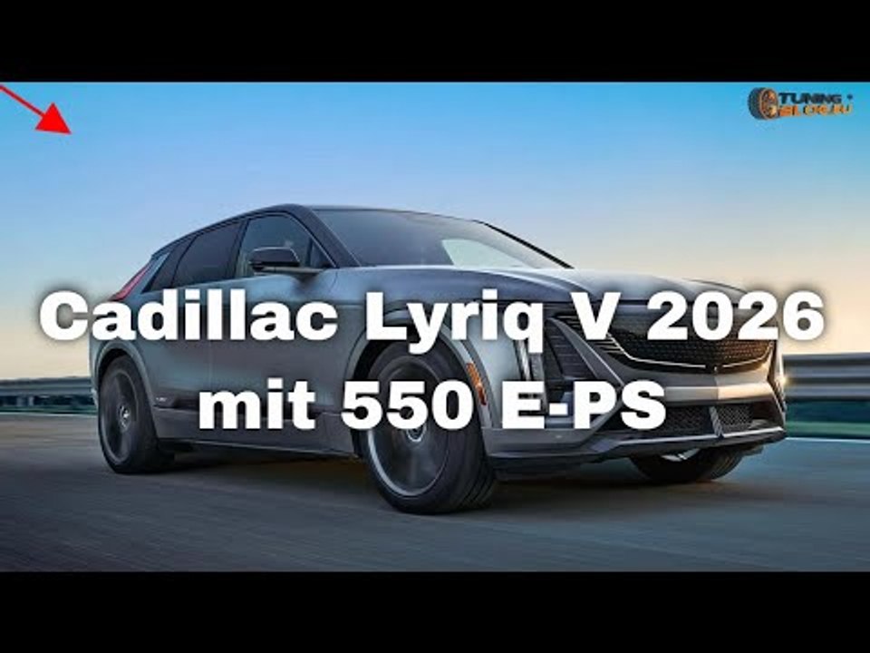 Cadillac Lyriq V (2026) – Cadillacs erstes elektrisches Performance-SUV