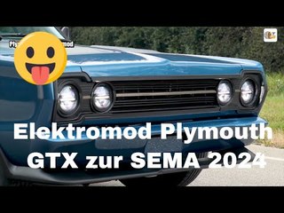 Elektromod 1967 Plymouth GTX Restomod – Mopars 335 PS Oldi zur SEMA 2024