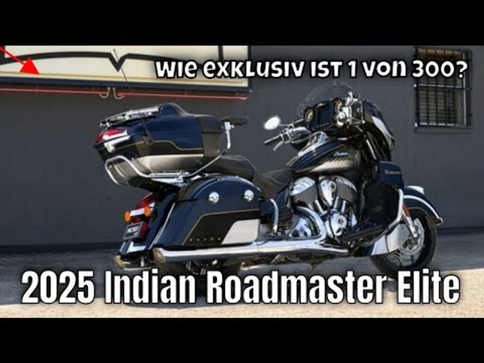 Indian Roadmaster Elite 2025: Limitiertes Luxus-Motorrad im Detail | die Fakten